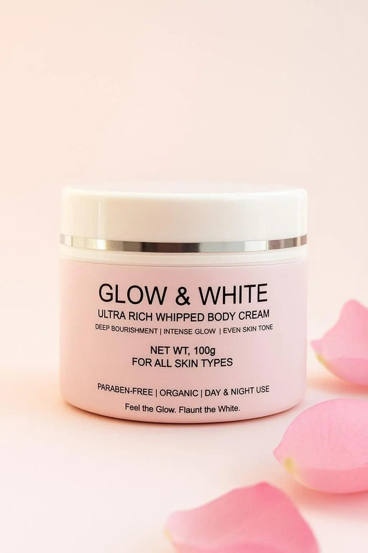Glow & White Body Cream 100gm Each (Pack of 2) b67tjf-0t