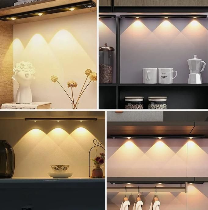 LED PIR Motion Sensor Cabinet  With USB Rechargeble b67tjf-0t