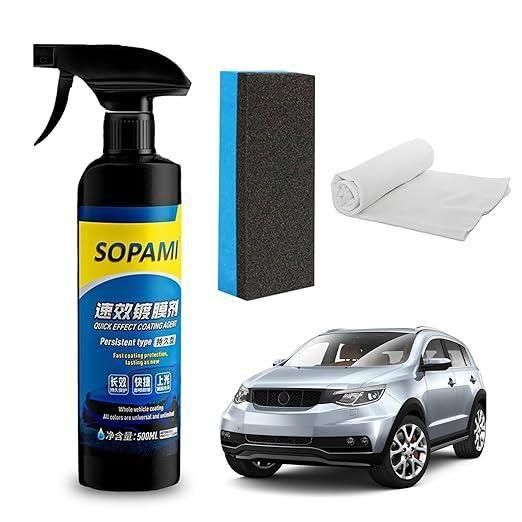 Sopami Car Coating Spray 50ml Pack of 2 b67tjf-0t