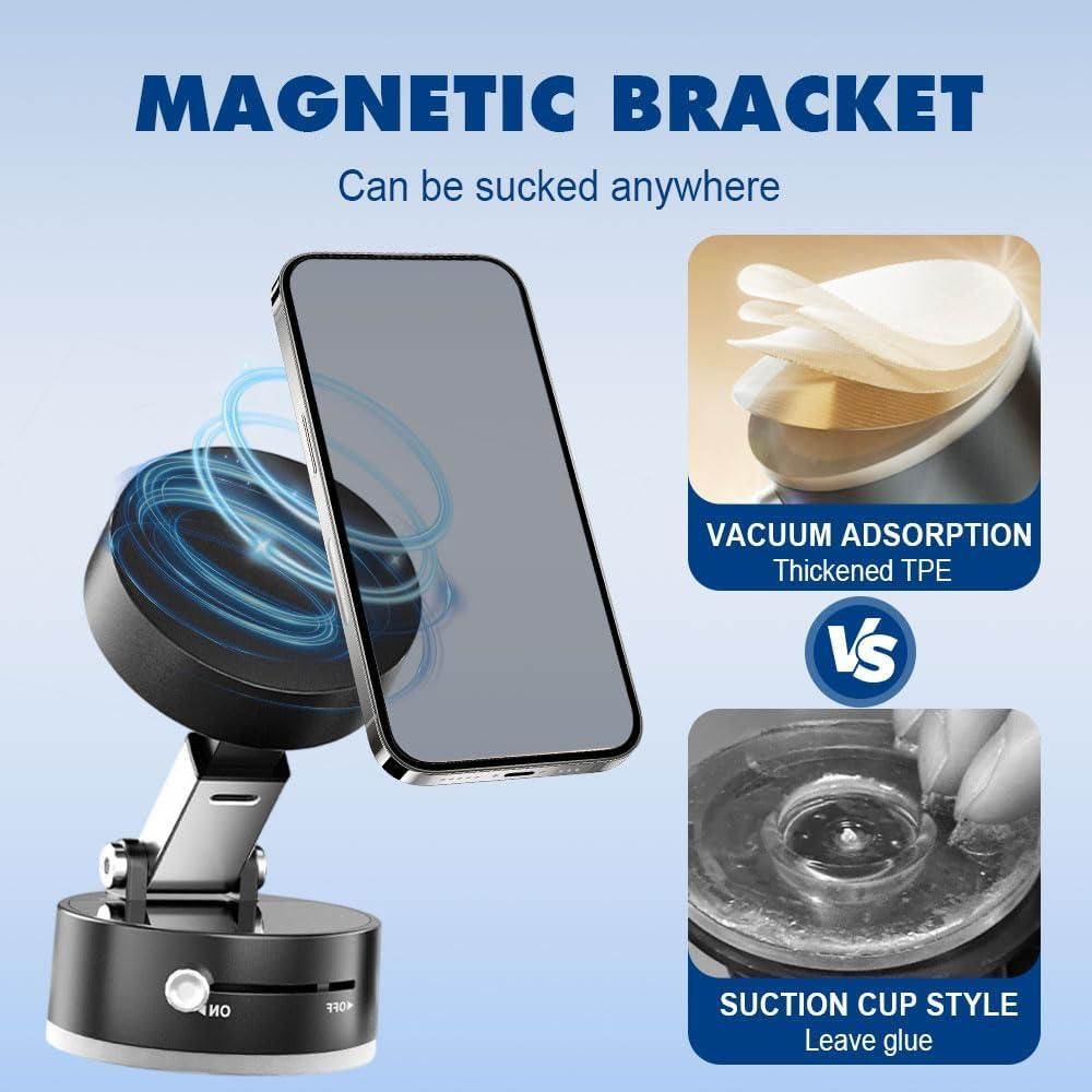 Vacuum Magnetic Suction Phone Holder b67tjf-0t