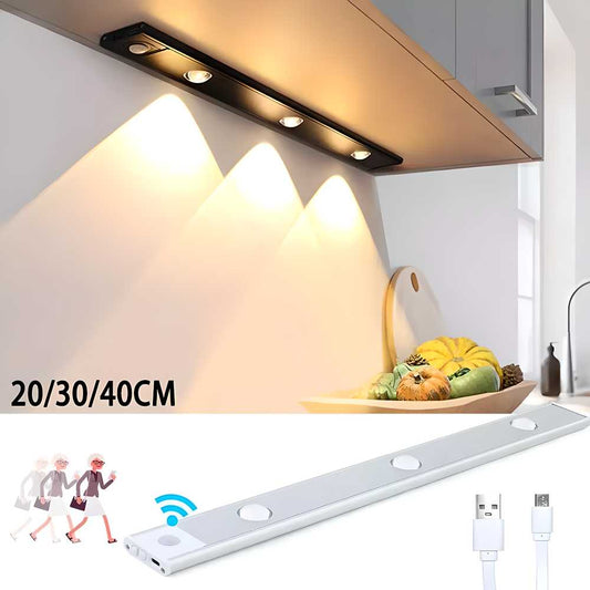 LED PIR Motion Sensor Cabinet  With USB Rechargeble b67tjf-0t