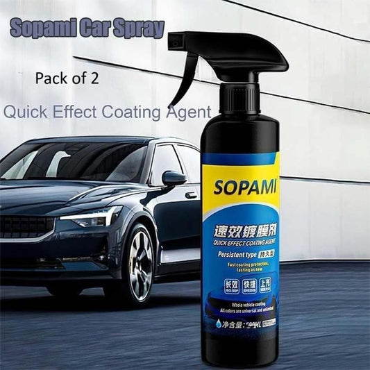 Sopami Car Coating Spray 50ml Pack of 2 b67tjf-0t