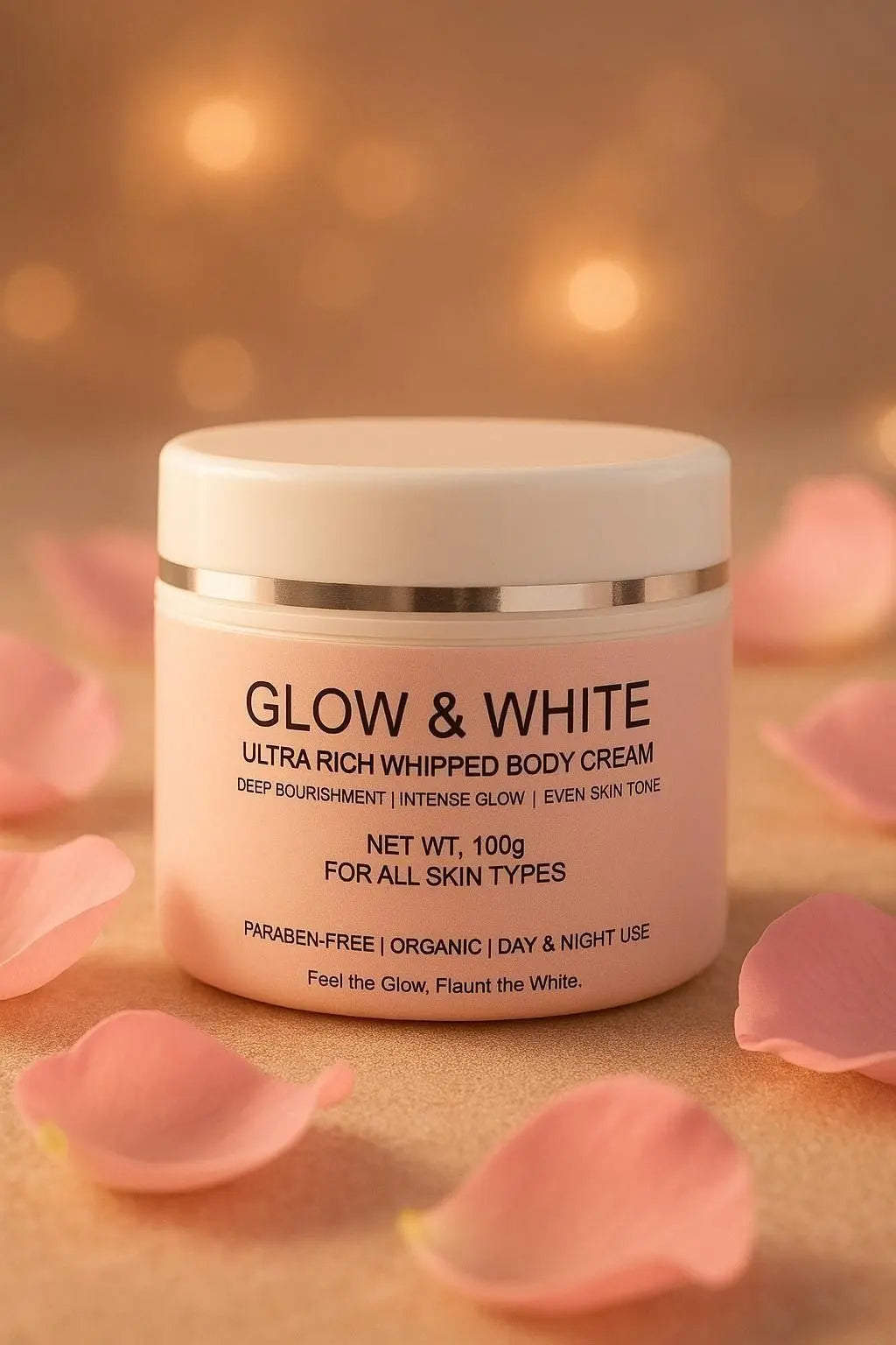 Glow & White Body Cream 100gm Each (Pack of 2) b67tjf-0t